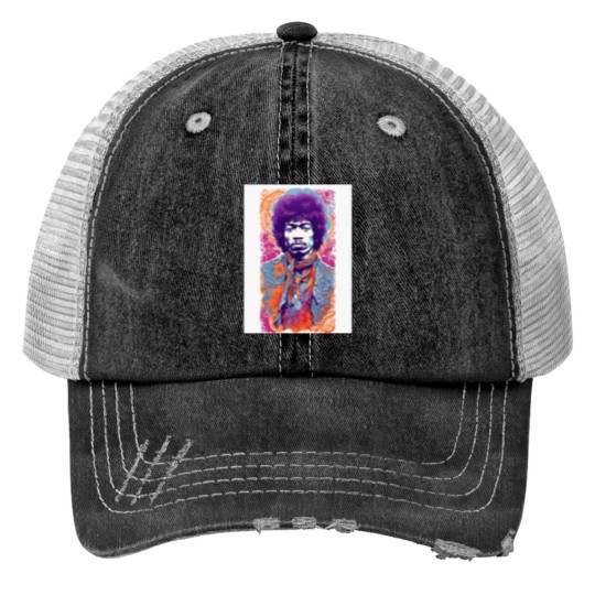 Discover Jimi Baseball Sleeve Trucker Hats