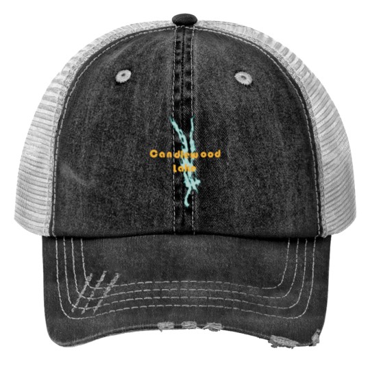 Discover Candlewood Lake CONNECTICUTss Trucker Hats