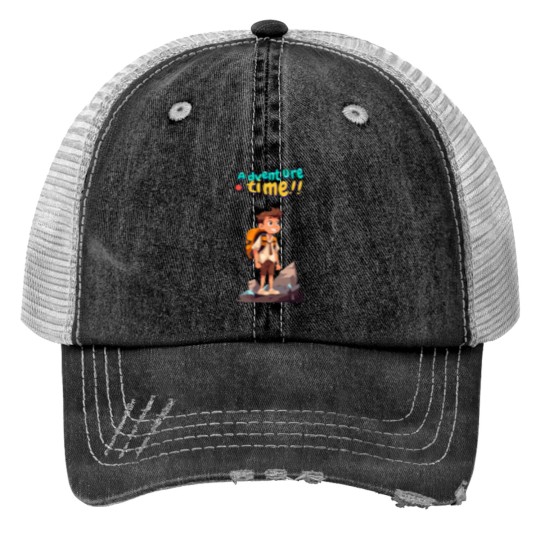 Discover boy adventure Essential Trucker Hats