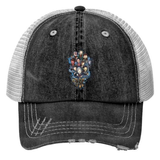 Discover Baldurs gate full party Trucker Hats