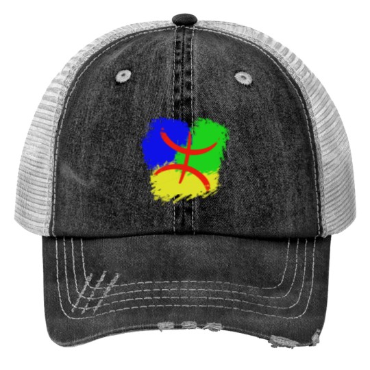 Discover Berber Flag, Amazigh Flag Trucker Hats