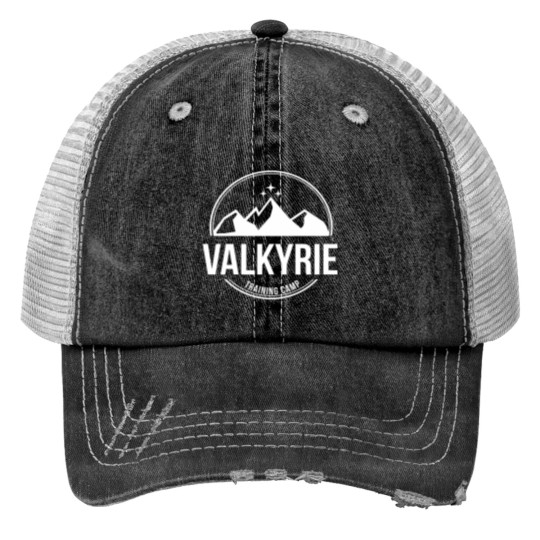 Discover Valkyrie Training Camp Trucker Hats
