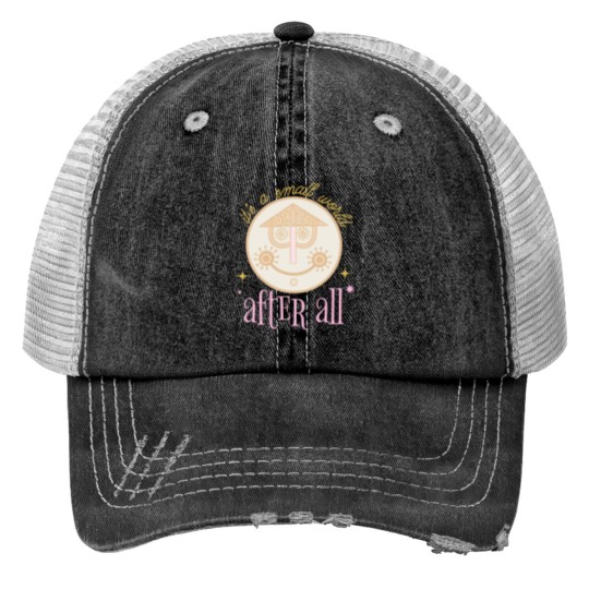 Discover Small World  Trucker Hats - Small world Trucker Hats