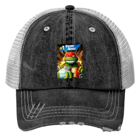 Discover Turtle FORTNITEss VICTORY ROYALEss Trucker Hats