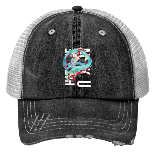 Discover Miku Hatsune Trucker Hats