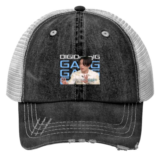 Discover Gang Gang Trucker Hat - Street Man Fighter Digidigidig Style