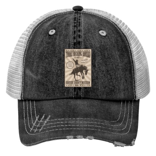 Discover Tooke Bucking Horses Trucker Hats
