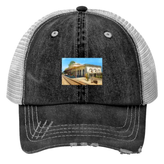 Discover Long Wait 2419 Trucker Hats