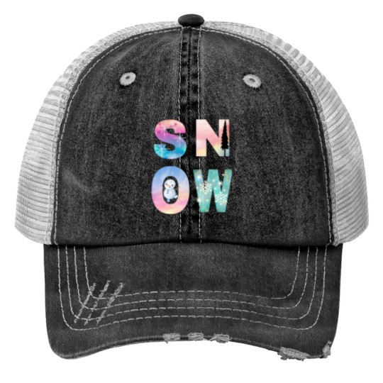 Discover Let it snow, let it snow Classic Trucker Hats