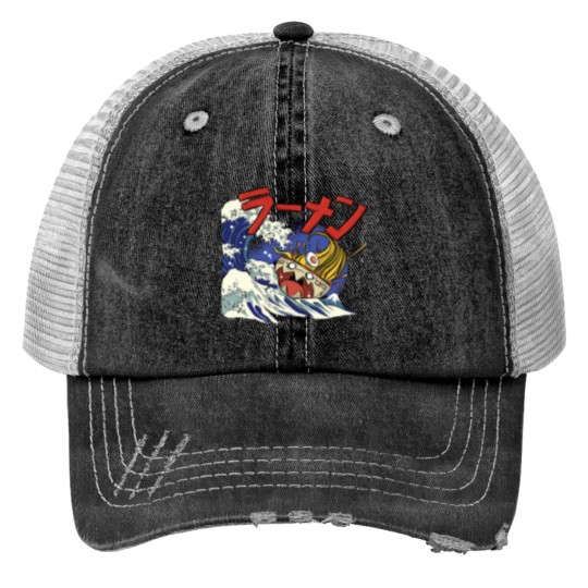 Discover ramen ship Trucker Hats