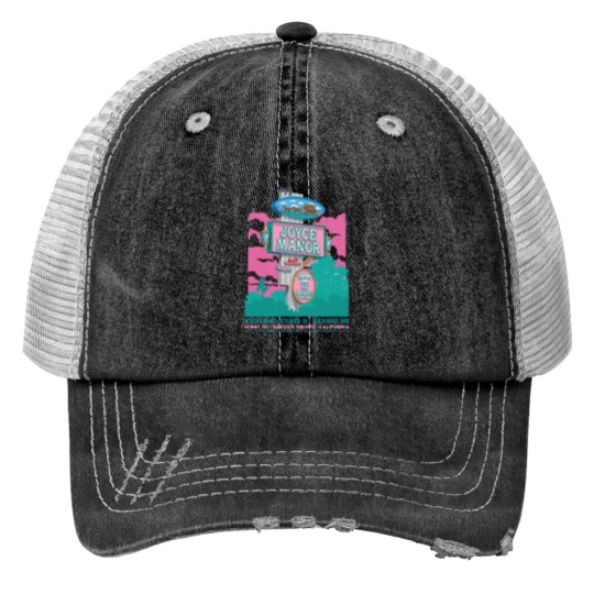 Discover Joyce Manor At Madonna Inn Show Trucker Hats Tigers Jaw Size S-5XL, Multicolor
