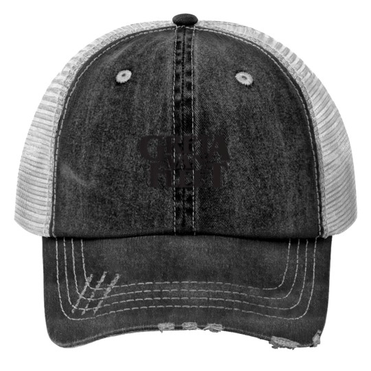 Discover  Greta Van Fleet Black Logo Silver Premium Trucker Hats
