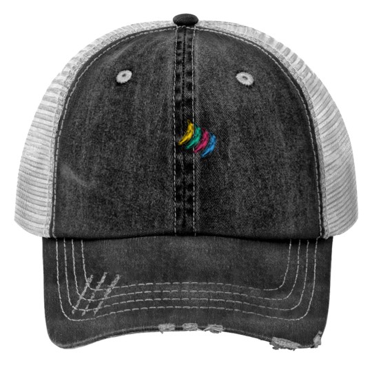 Discover Warhol Banana multi color Trucker Hats