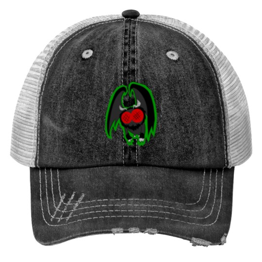 Discover Mothman flying Trucker Hats