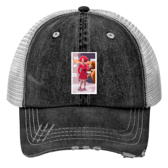 Discover Lil the human code Trucker Hats