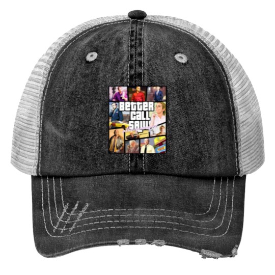 Discover Grand meilleur appel de vol Auto Saul classique Trucker Hats