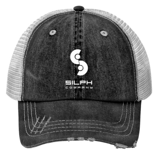 Discover Silph Co. Logo (in White) Trucker Hats