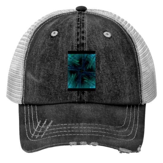 Discover Deepest Green. Graphic Trucker Hats