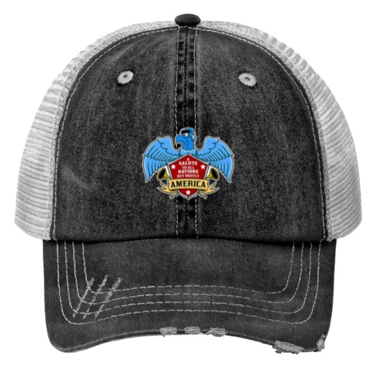 Discover A Salute To All Nations Essential Trucker Hats