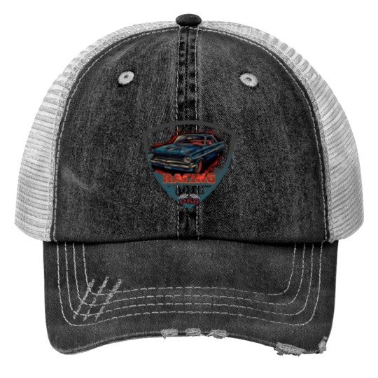 Discover Championship Racing Trucker Hats