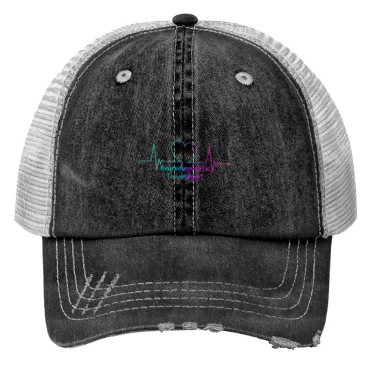 Discover Neurodiagnostic Technologist Swag Trucker Hats