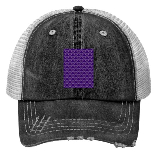 Discover Victorian Dark Violet Graphic Trucker Hats