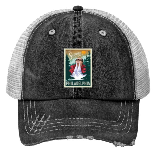 Discover Visit Sunny philadelphiass Trucker Hats