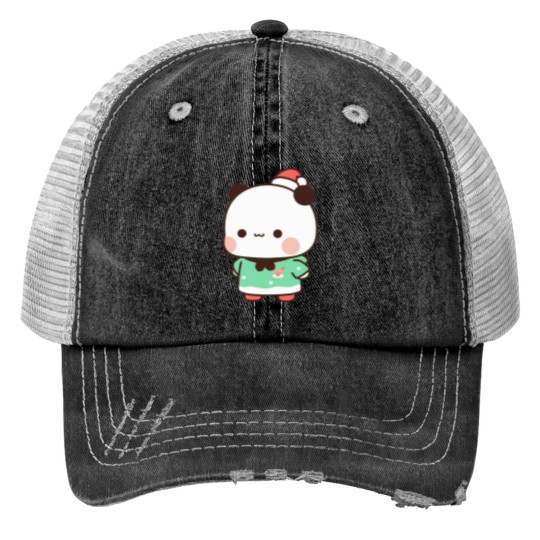 Discover Christmas Vibes Xmasss Season Dudu Costume Trucker Hats