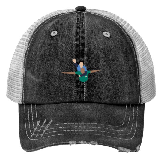 Discover Scrubs Eagle Trucker Hats