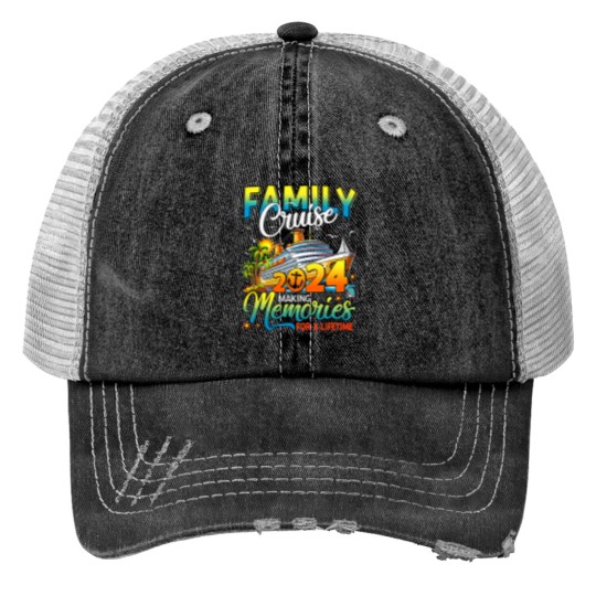 Discover Family Cruise 2024 Making Memories For A Lifetime Summer Trucker Hats