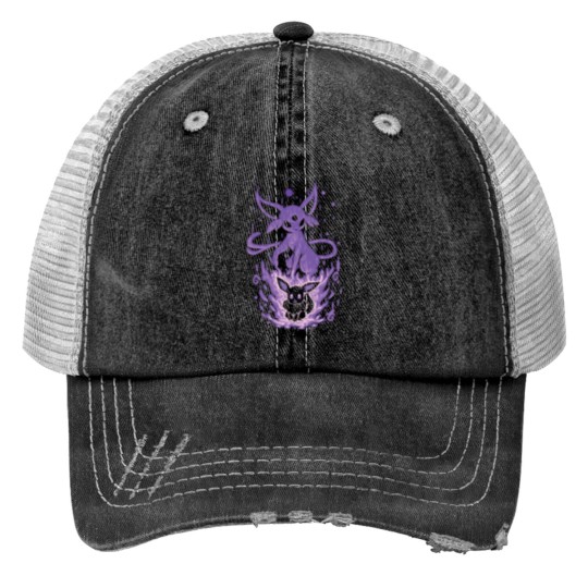 Discover Silhouette Psychic Evolution Trucker Hats