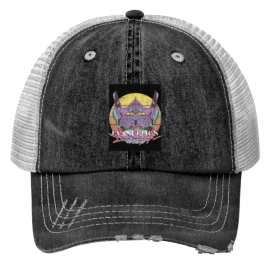 Discover EVA01 Evangelion Trucker Hats