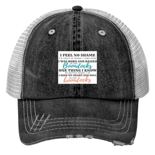 Discover boondocks Lady A lyric Trucker Hats