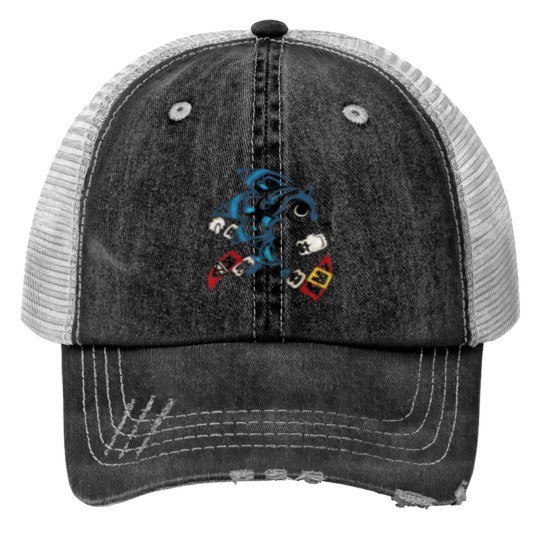 Discover Native American Hedgehog Trucker Hats