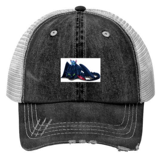 Discover toothlessampstitch Trucker Hats