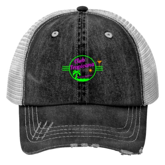 Discover Club Tropicanass Trucker Hats
