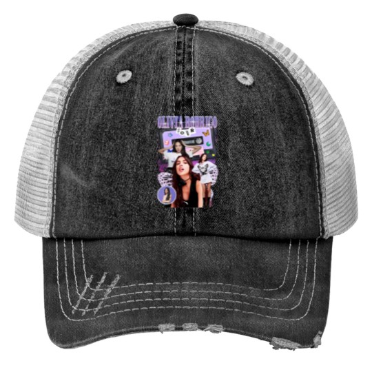 Discover Pop Olivias Music 2024 Tour Vintagess Essential Trucker Hats