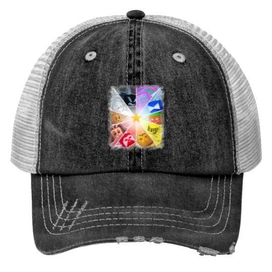 Discover Happy Bee Swarm Simulator Trucker Hats