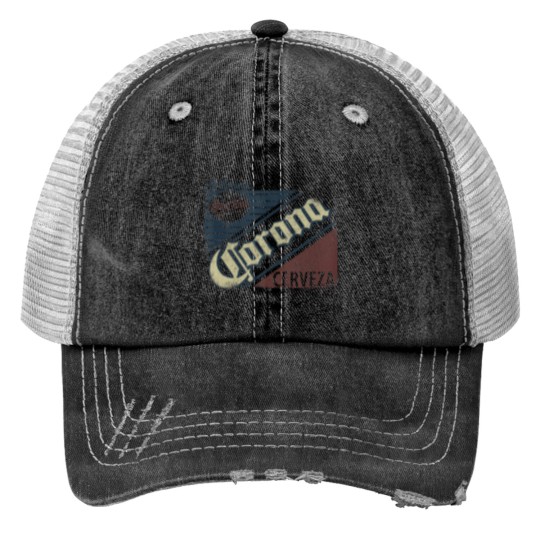 Discover Grey Coronass Logo Adult Tank Top Trucker Hats