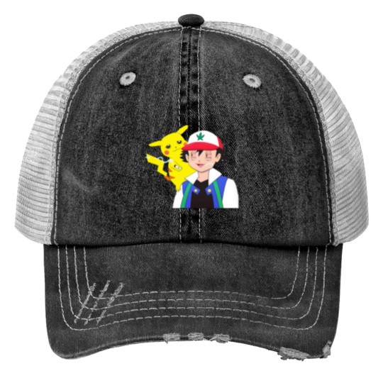 Discover Smoky Anime Trucker Hats