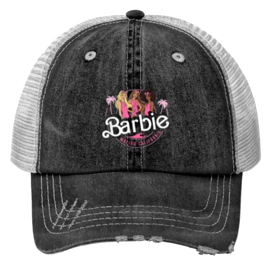 Discover Barbiess Malibuss Logo t Trucker Hats