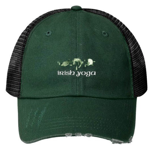Discover Men's Irish Yoga Trucker Hats St Patrick's Day