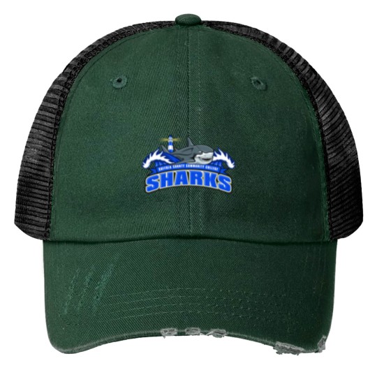 Discover Suffolk Community College Sharks Trucker Hats