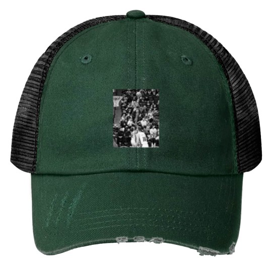 Discover Anthony Edwards - Dunk Of The Year - Black/White Classic Trucker Hats