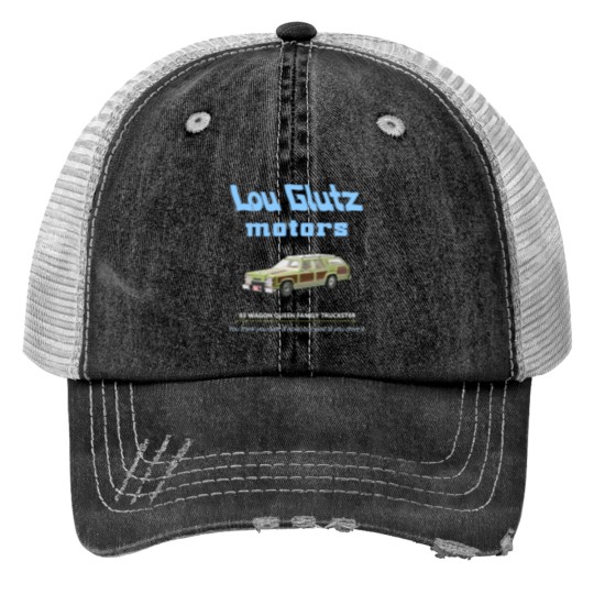 Discover Vacation Lou Glutz Motors - Lampoons Vacation Family Truckster - Trucker Hats