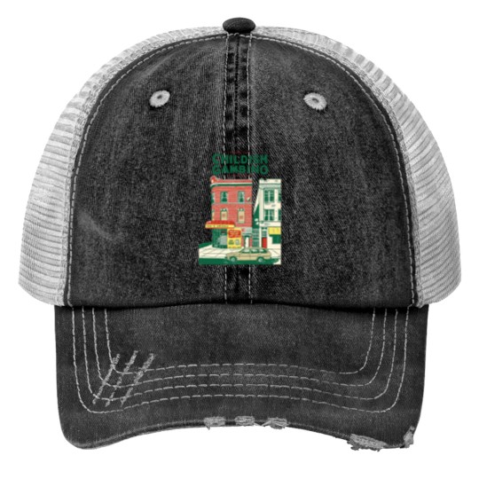 Discover Childish Gambino This is America Hip-Hop Funk Unisex Trucker Hats