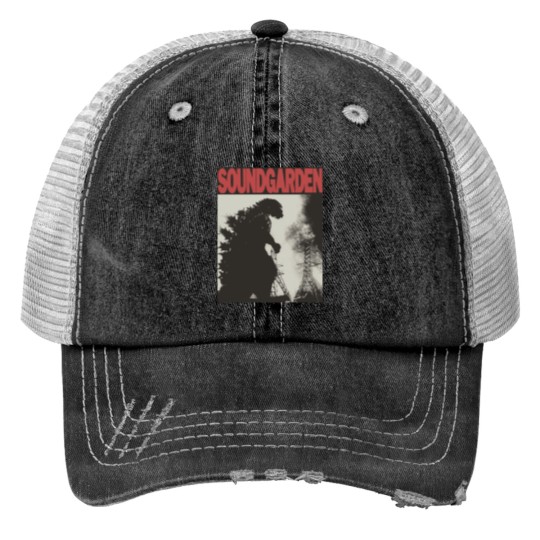 Discover Vintage Soundgarden Trucker Hats - Rock Music Trucker Hats - Chris Cornell