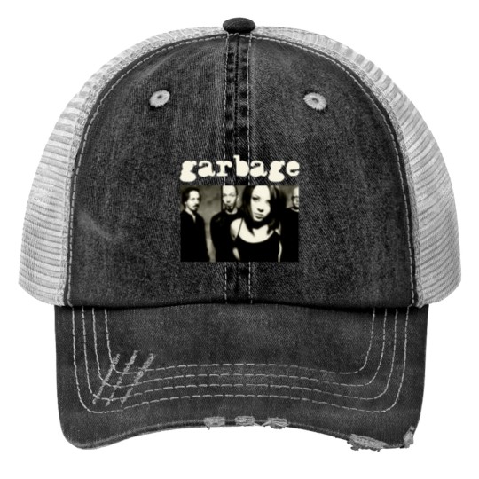 Discover Garbage Band Concert Tour Unisex Cotton Trucker Hats Unisex Trucker Hats Band Trucker Hats