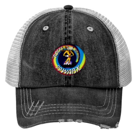 Discover RARE Vintage 1970s WABX Radio Station Detroit Rocks Trucker Hats