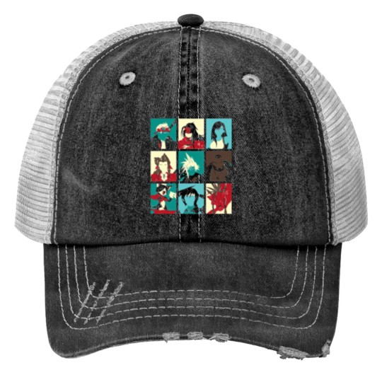 Discover Final Pop Final Fantasy 7 Trucker Hats